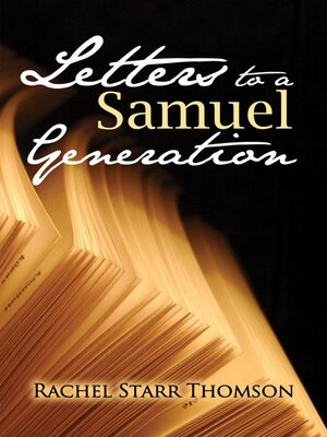 cover image of Letters to a Samuel Generation